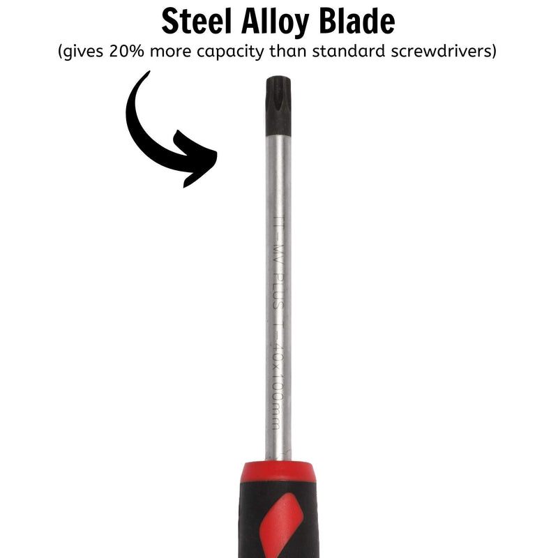Teng Tools TPX Screwdriver TPX40 x 100mm L Teng Tools - Dynamic Drive