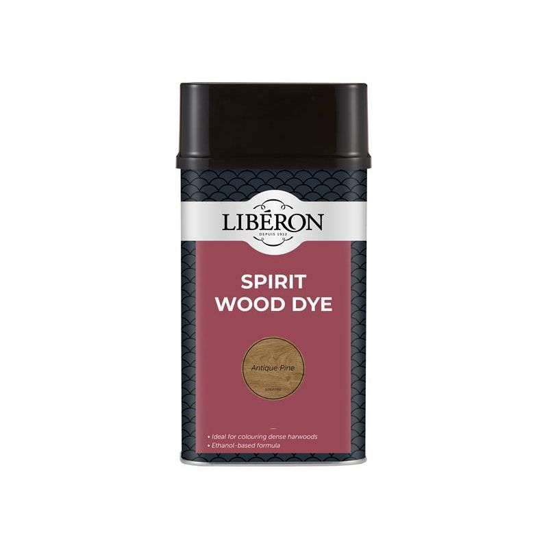 Liberon Spirit Wood Dye Antique Pine 1 litre Liberon - Dynamic Drive