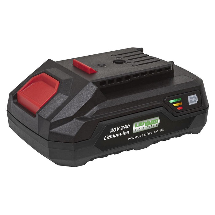 Sealey SV20 Series Power Tool Battery 20V 2Ah CP20VBP2 Sealey - Dynamic Drive