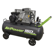Sealey Air Compressor 150L Belt Drive 3hp SAC15030B Sealey - Dynamic Drive