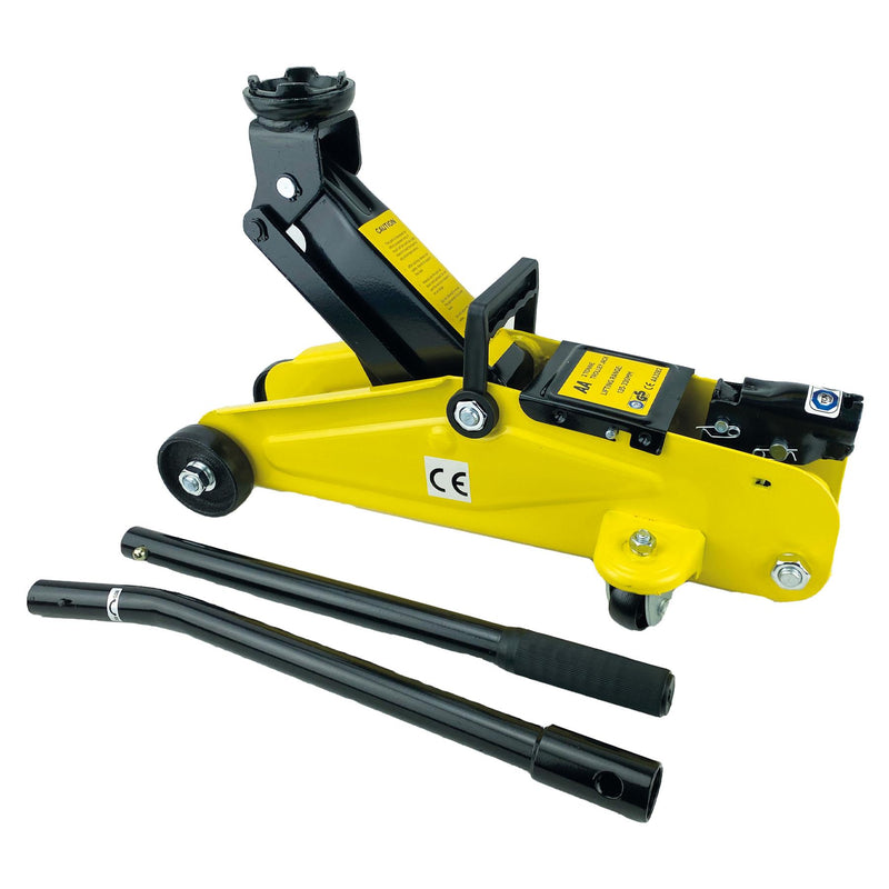 AA 2 Ton 2T Hydraulic Floor Trolley Jack Quick Lifting Heavy Duty Car Van Town Tools - Dynamic Drive