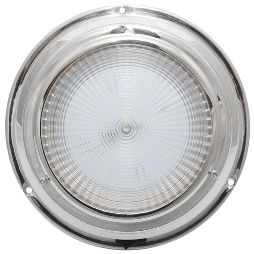 AAA 12V Stainless Dome Light Natural White LED 168mm 5" Dome AAA - Dynamic Drive