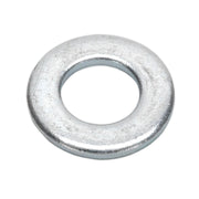 Sealey Flat Washer DIN 125 M10 x 21mm Form A Zinc Pack of 100 FWA1021 Sealey - Dynamic Drive