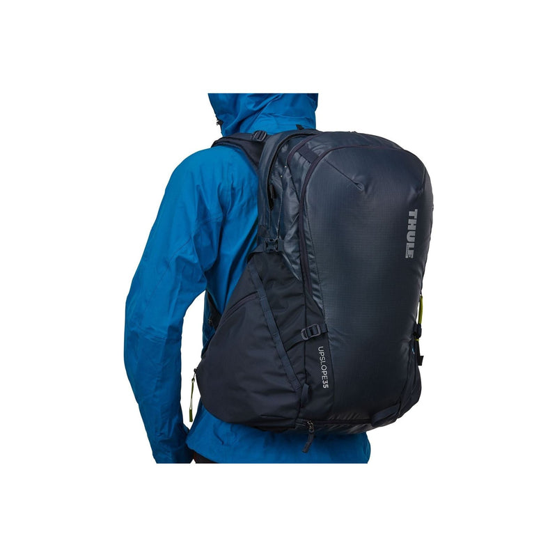 Thule Upslope 35L Removable Airbag 3.0 ready* Ski and Snowboard Rucksack Lime Punch green Ski and snowboard backpack Thule - Dynamic Drive
