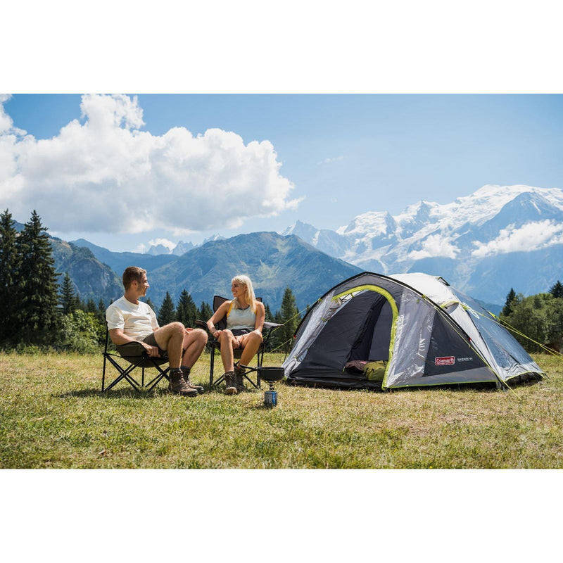 Coleman Tent Darwin 4+ Compact 4 Person Dome Tent Camping Coleman - Dynamic Drive