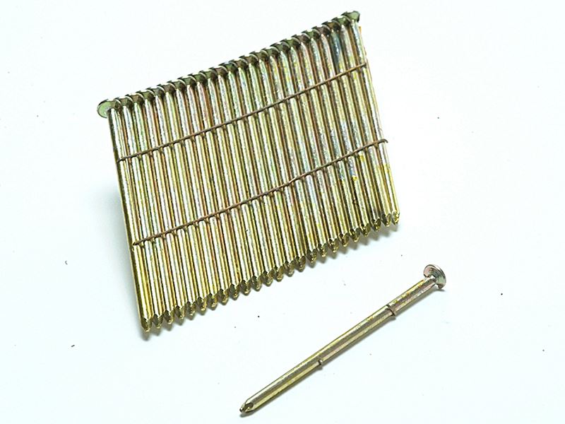Bostitch 28° Galvanised Smooth Shank Stick Nails 3.1 x 90mm (Pack 2000) Bostitch - Dynamic Drive