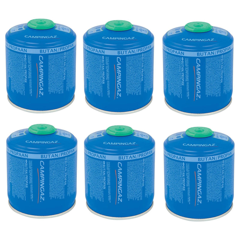 6x Campingaz CV 300 Plus Butane Propane Cartridge Camping Cooking Outdoors Campingaz  - Dynamic Drive
