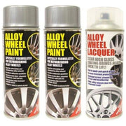 E-Tech Professional Alloy Wheel Silver Paint X2+ Lacquer 400ml Aerosol Cans E-Tech - Dynamic Drive