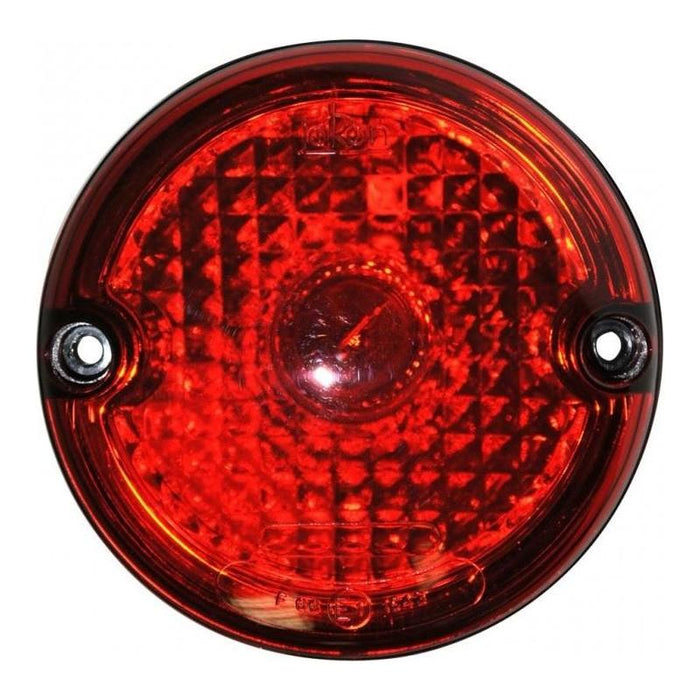 JOKON Rear Red Round Light Cluster - Fog Lamp for Caravan & Motorhome - 94.4mm Diameter Jokon  - Dynamic Drive