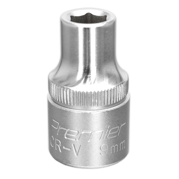 Sealey WallDrive Socket 9mm 1/2"Sq Drive S1209 Sealey - Dynamic Drive