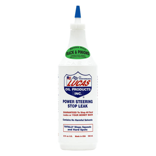 Lucas Oil Power Steering Stop Leak Fix Rack/Box Fluid Seal 946Ml Lucas Oil - Dynamic Drive