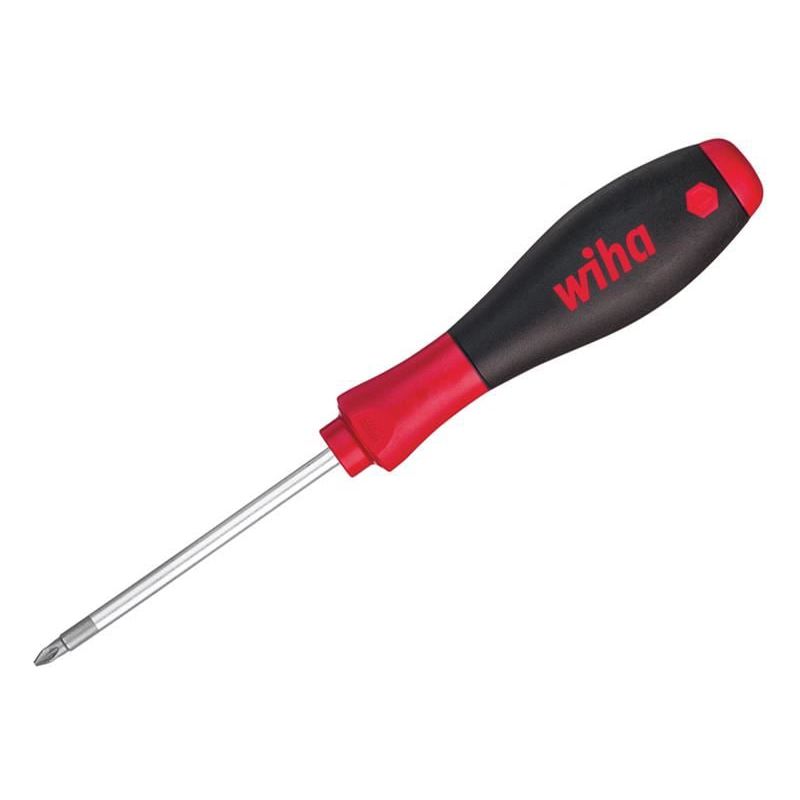 Wiha SoftFinish® Screwdriver Pozidriv PZ1 x 80mm Wiha - Dynamic Drive