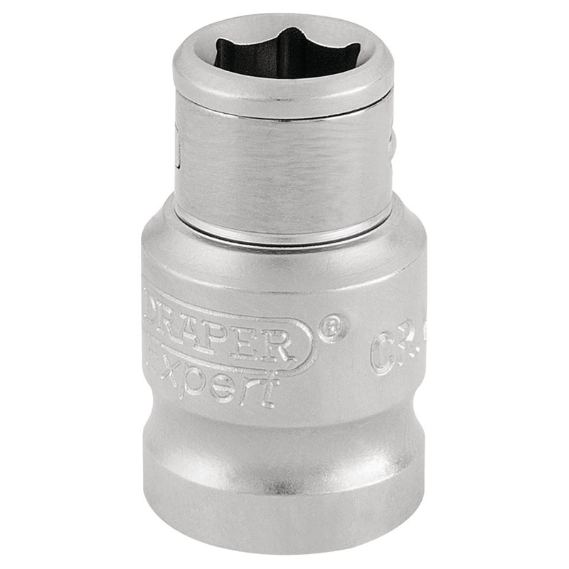 Draper Screwdriver Bit Holding Socket, 3/8" Sq. Dr. x 1/4" Hexagon 16809 Draper - Dynamic Drive