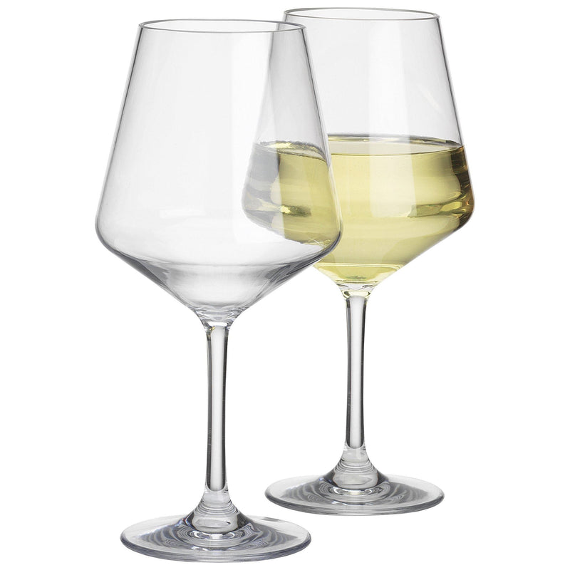 2Pk Savoy Polycarbonate Standard Wine Glass SP1748 Flamefield - Dynamic Drive
