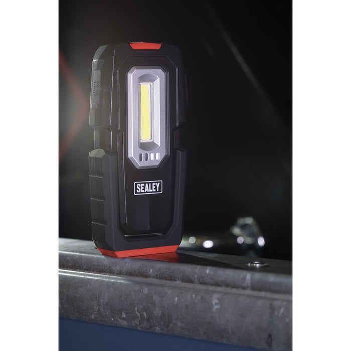 Sealey Inspection Light 3W COB & 1W SMD LED - Wireless Rechargeable Sealey  - Dynamic Drive