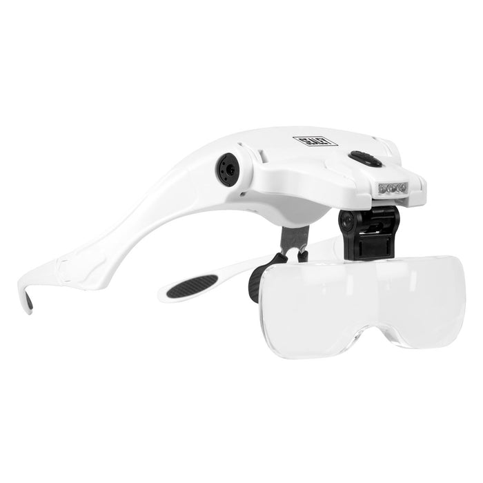 Sealey LED Magnifier Spectacles with Headband WL101D Sealey - Dynamic Drive