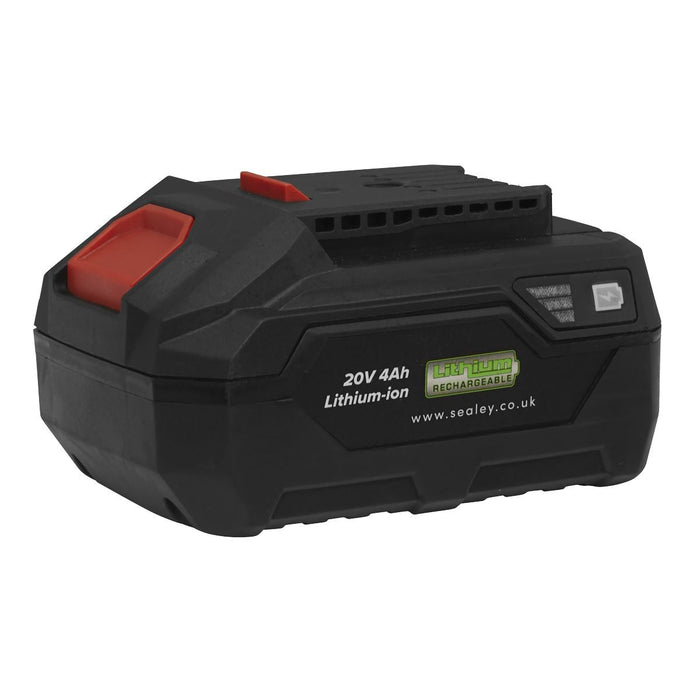Sealey Cordless 20V SV20 Series 310ml Caulking Gun Kit- 2 Batteries CP20VCGKIT Sealey - Dynamic Drive