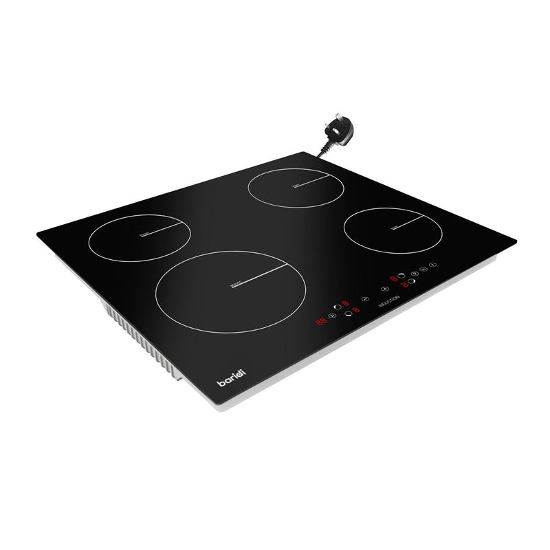 Baridi Integrated Induction Hob with 4 Cooking Zones 60cm 2800W Output Baridi - Dynamic Drive