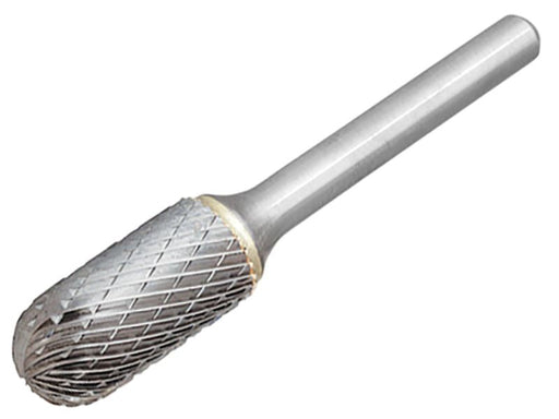 Dormer Solid Carbide Bright Rotary Burr Ball Nosed Cylinder 9.6 x 6mm Dormer - Dynamic Drive