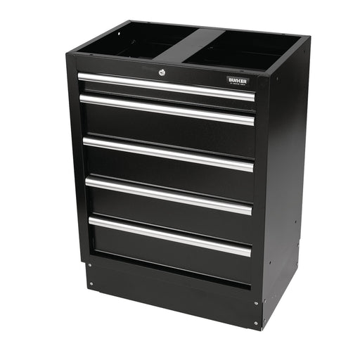 Draper BUNKER Modular Floor Cabinet, 5 Drawer, 680mm 31387 Draper - Dynamic Drive