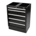 Draper BUNKER Modular Floor Cabinet, 5 Drawer, 680mm 31387 Draper - Dynamic Drive
