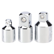Draper Socket Converter Set, Polished Chrome (3 Piece) 16806 Draper - Dynamic Drive