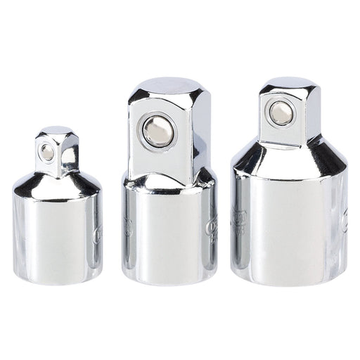 Draper Socket Converter Set, Polished Chrome (3 Piece) 16806 Draper - Dynamic Drive