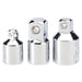 Draper Socket Converter Set, Polished Chrome (3 Piece) 16806 Draper - Dynamic Drive