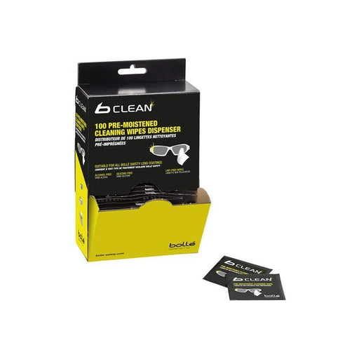 Bolle Safety B100 b Clean Cleaning Tissues Dispenser (Pack 100) Bolle Safety - Dynamic Drive