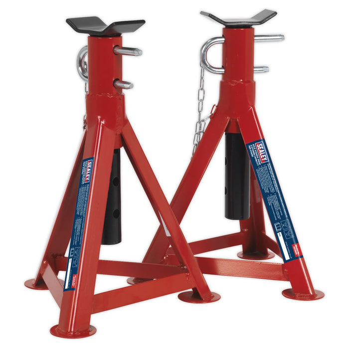 Sealey Axle Stands (Pair) 2.5tonne Capacity per Stand AS2500 Sealey  - Dynamic Drive