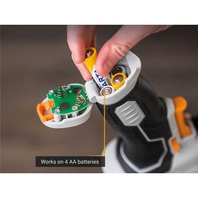 Batavia MAXXPUSH Caulking Gun with LED Light 6V (AA Batteries) Batavia - Dynamic Drive