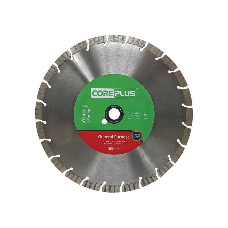 Coreplus GP350 General-Purpose Hybrid Turbo Diamond Blade 350mm CorePlus - Dynamic Drive