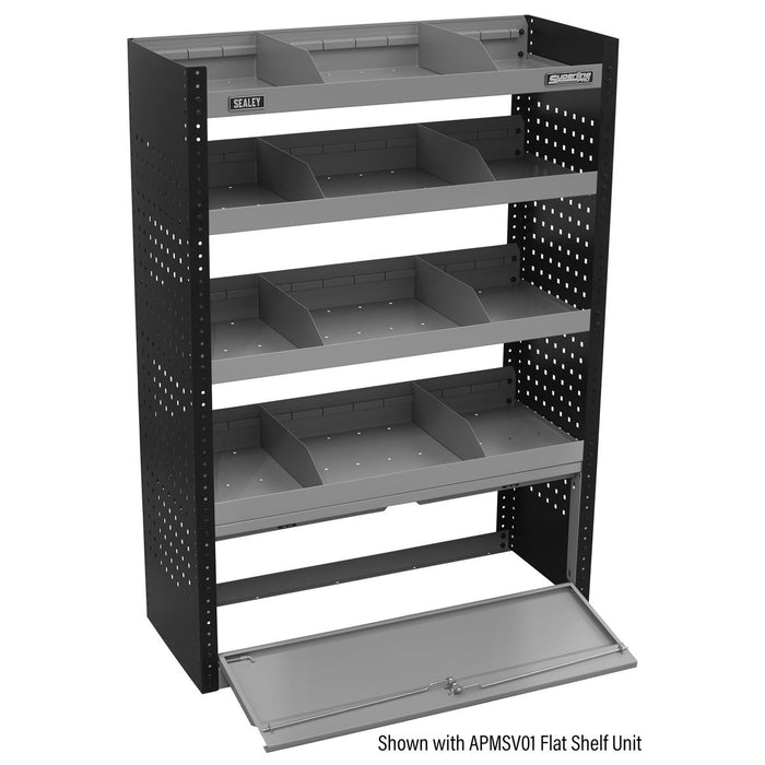 Sealey Modular Lockable Storage Door 845mm APMSV03 Sealey - Dynamic Drive