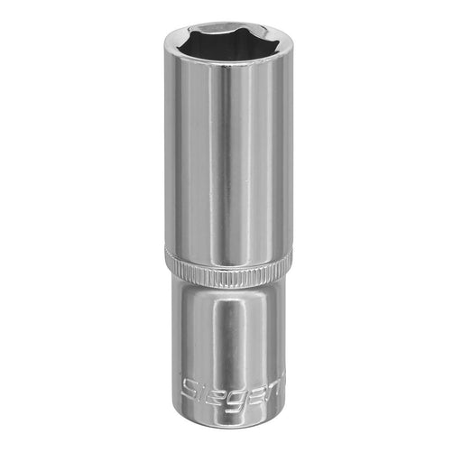 Sealey WallDrive Socket 18mm Deep 1/2"Sq Drive S0674 Siegen by Sealey - Dynamic Drive