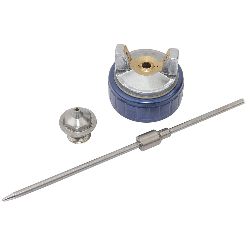 Draper Spare Nozzle, Needle & Cap Set for Spray Guns 09706 & 09707, 1.7mm 13844 Draper - Dynamic Drive
