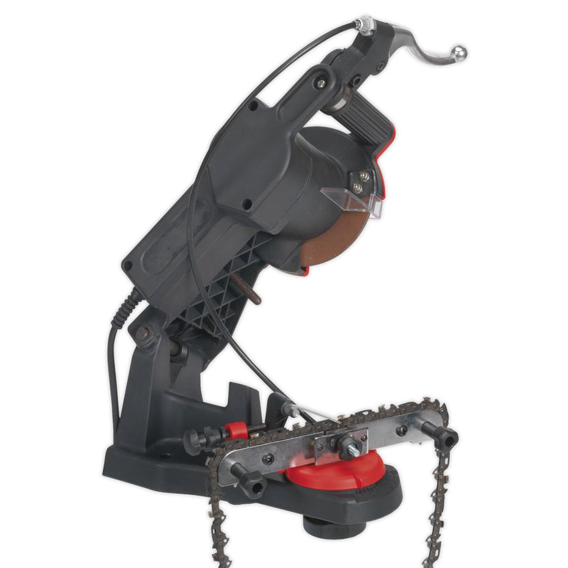 Sealey Chainsaw Blade Sharpener Quick Locating 85W SMS2002C Sealey - Dynamic Drive