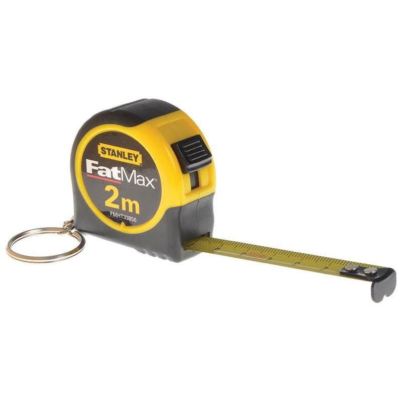 Stanley® Hand Tools Key Ring Tape 2m (Width 13mm) STANLEY® Hand Tools - Dynamic Drive