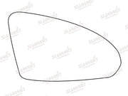 Summit Stick-On Standard Mirror Glass fits Nissan Primera 02 on RHS Summit - Dynamic Drive