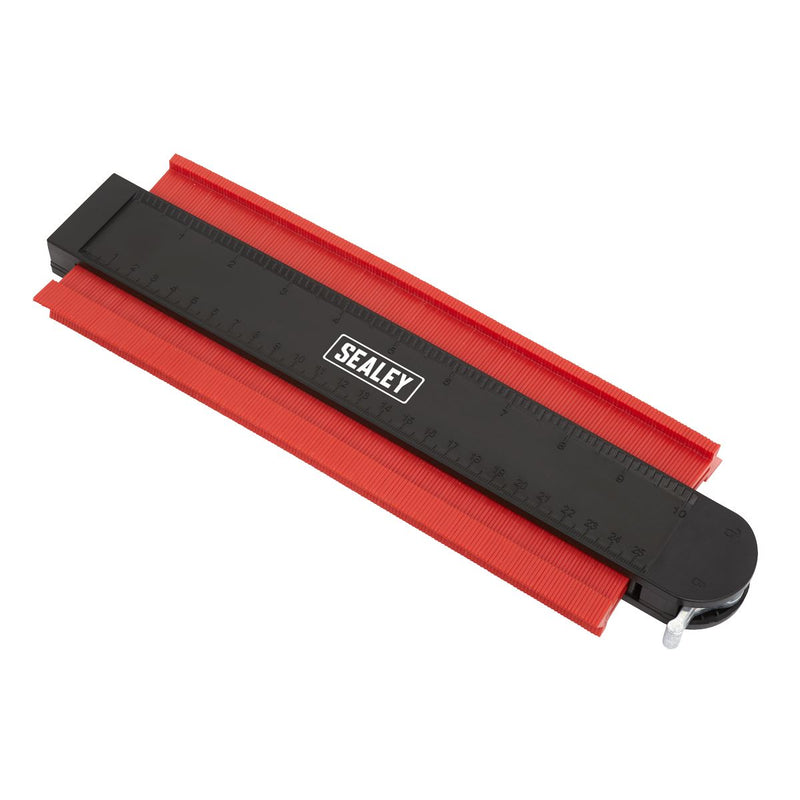 Sealey Contour Gauge with Lock SPG01 Sealey - Dynamic Drive
