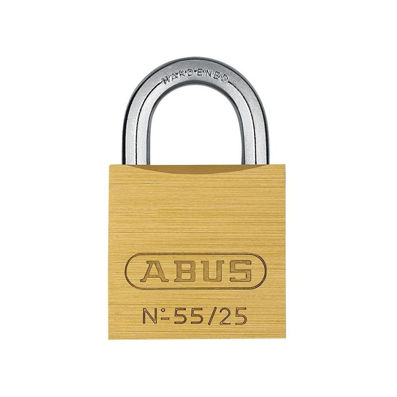 Abus Mechanical 55/25mm Brass Padlock Keyed Alike 5251 ABUS Mechanical - Dynamic Drive