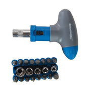 Silverline T-Handle Ratchet Screwdriver Set 22pce 22pce Silverline - Dynamic Drive
