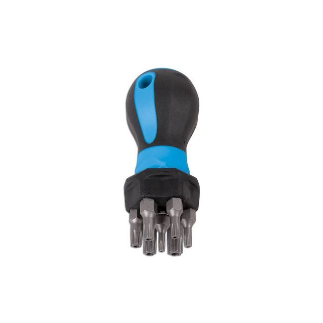Laser Stubby Star Screwdriver Bit Set 7pc 6488 Laser - Dynamic Drive