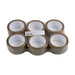 Connect General Purpose Brown Parcel Tape 48mm x 66m 6pc 35212 Tool Connection - Dynamic Drive