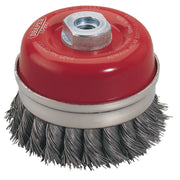 Draper Expert Twist Knot Wire Cup Brush, 100mm, M14 52633 Draper - Dynamic Drive