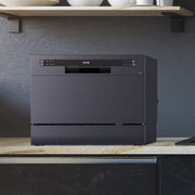 Baridi Tabletop Dishwasher 6 Place Settings 6.5L Capacity - Black DH85 Baridi - Dynamic Drive