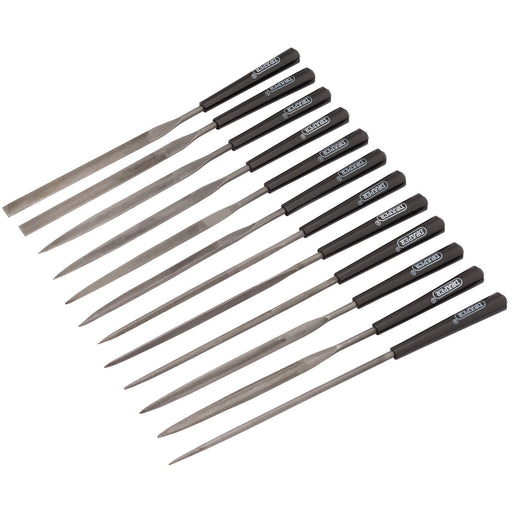 Draper Needle File Set, 140mm (12 Piece) 82640 Draper - Dynamic Drive