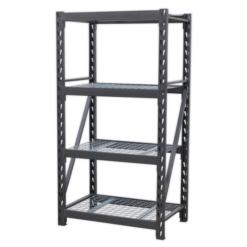 Sealey HD Racking Unit with 4 Mesh Shelves 640kg Cap/Level AP6372 Sealey  - Dynamic Drive