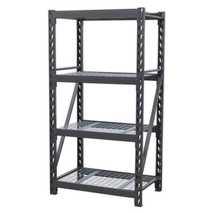 Sealey HD Racking Unit with 4 Mesh Shelves 640kg Cap/Level AP6372 Sealey  - Dynamic Drive