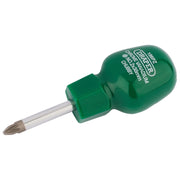 Draper PZ Type Cabinet Pattern Chubby Screwdriver, No.2 x 38mm (Sold Loose) Draper - Dynamic Drive