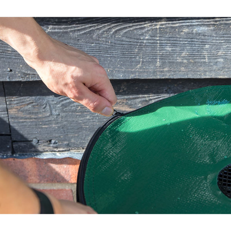 Dellonda Collapsible PVC Garden Water Butt with Zipped Lid & Drain Tap 250L Dellonda - Dynamic Drive